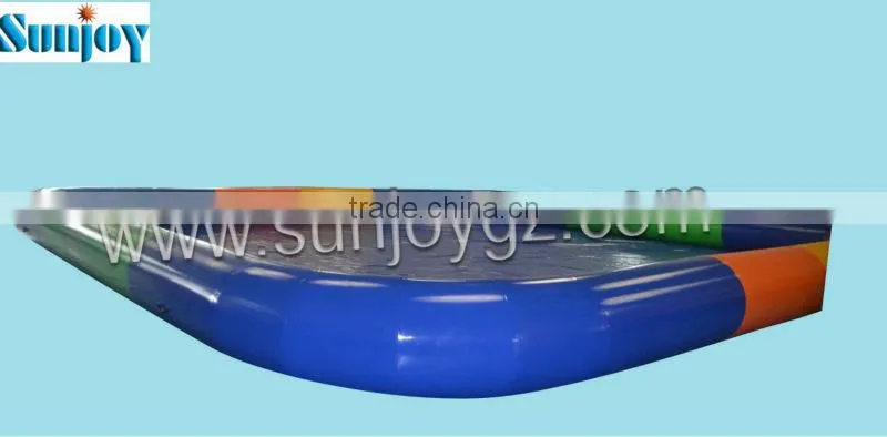 Hot sealed single layer Inflatable Swimming Pool Round Corner Water Game Indoor Outdoor Kids