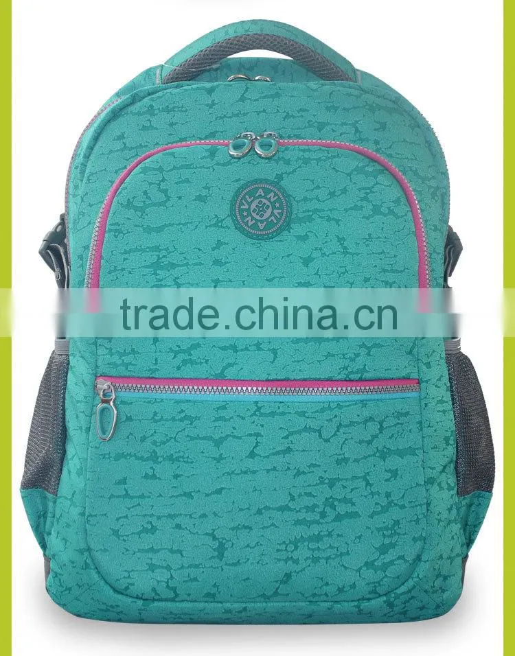 guangzhou factory waterproof fabric backpack for sale