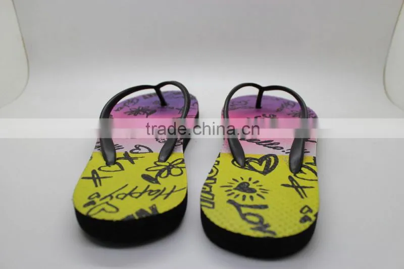 Simple Cheap eva girls nude beach slippers