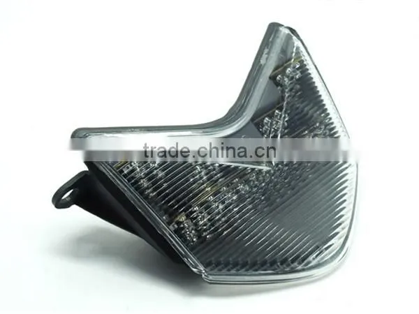 clear rear tail lights/Motorcycle LED tail light for Kawasaki ZX636 05-06 2006-2007 ZX10R 2005-2006 Z750S