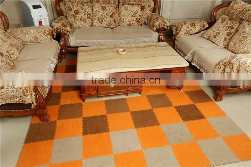 EVA polyester surface household foam mat