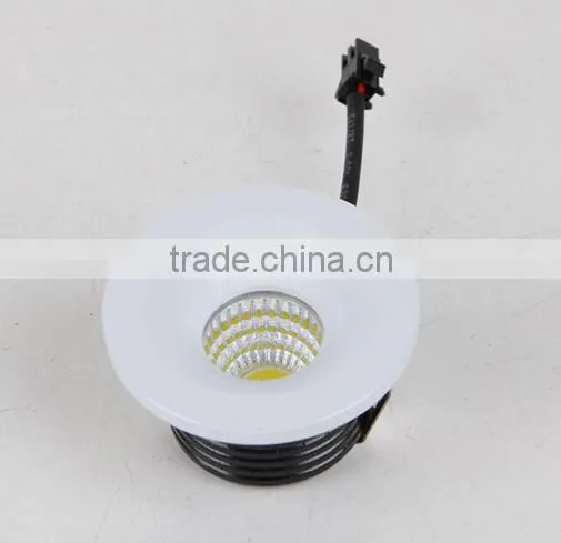 china supplier 3w mini 12v led recessed light