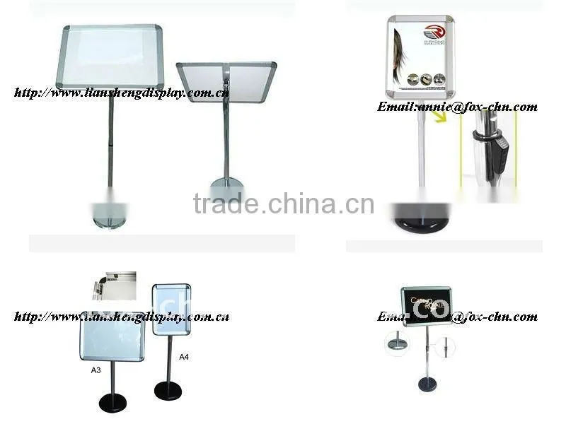 aluminum a3 a4 poster stand