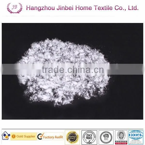 70% wahsed white raw goose down & feather material
