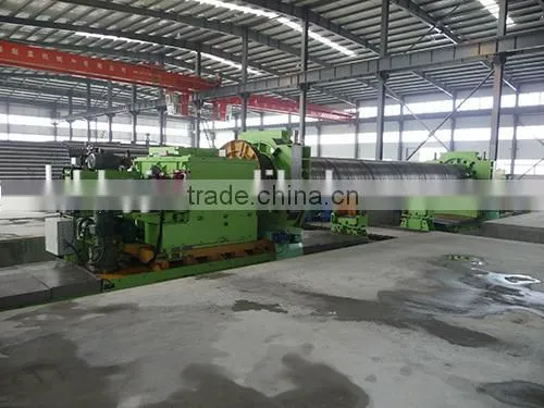 ERW flat head chamfering machine