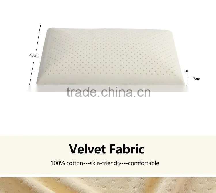 60*40*7 china suppliers memory foam pillow with pillow case