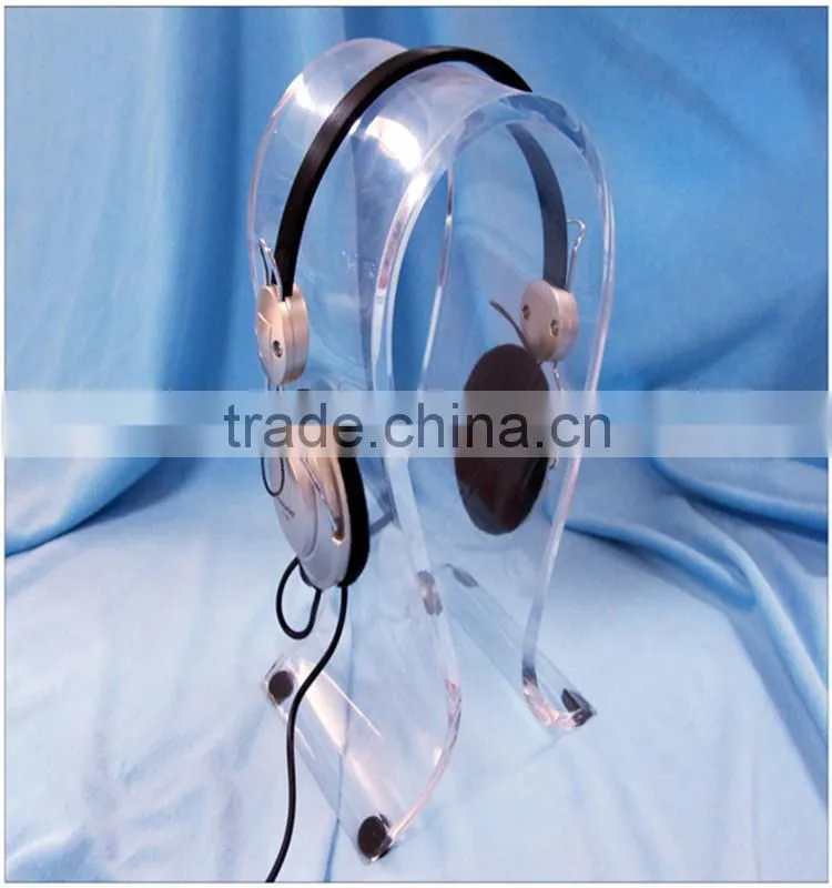 Factory Directly Price Small Comfortable Acrylic Earphone Display