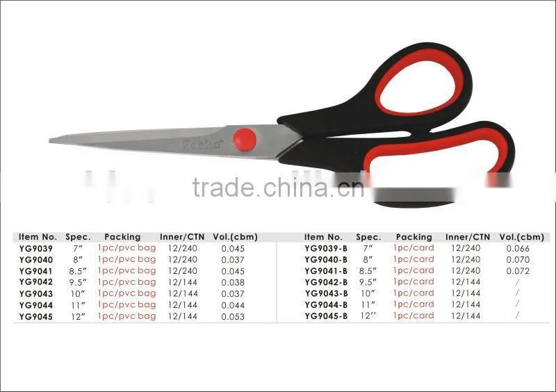 PVC/Blister Card Packing Different Specifications Scissors.