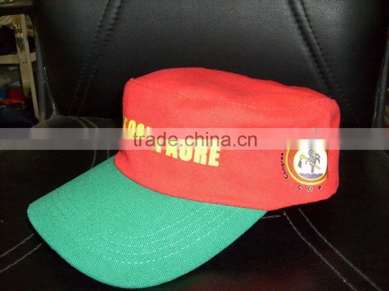 printing hat and cap good market Striped wholesale baseball cap hats