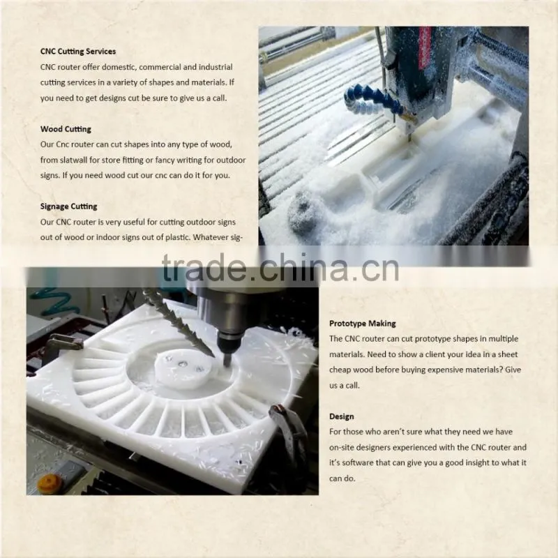 custom finished CNC lasering clear acrylic block engineering acrylic CNC machining service
