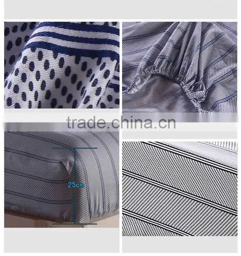 Elastic 65% Polyester 35% Cotton Full Fitted Sheet