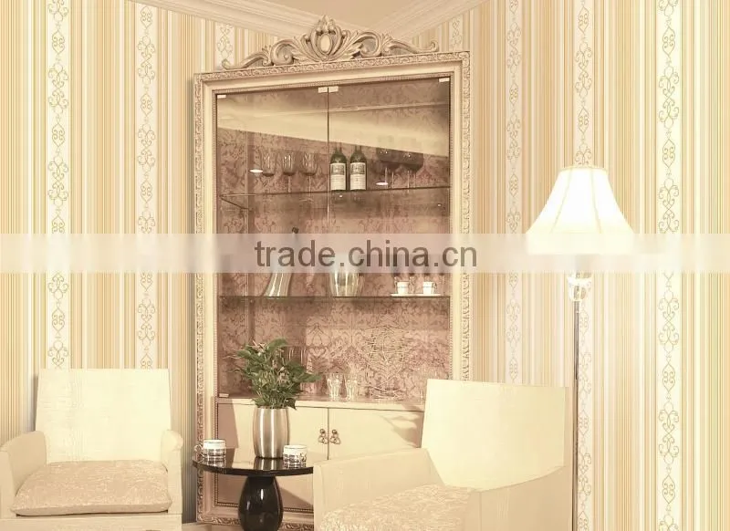 New Design classic wallpapers wide stripe wallpaper
