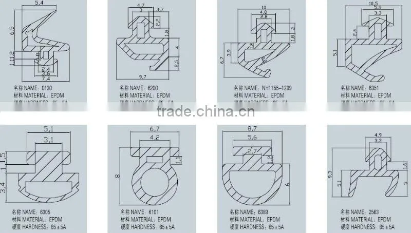 PVC windows&doors profile