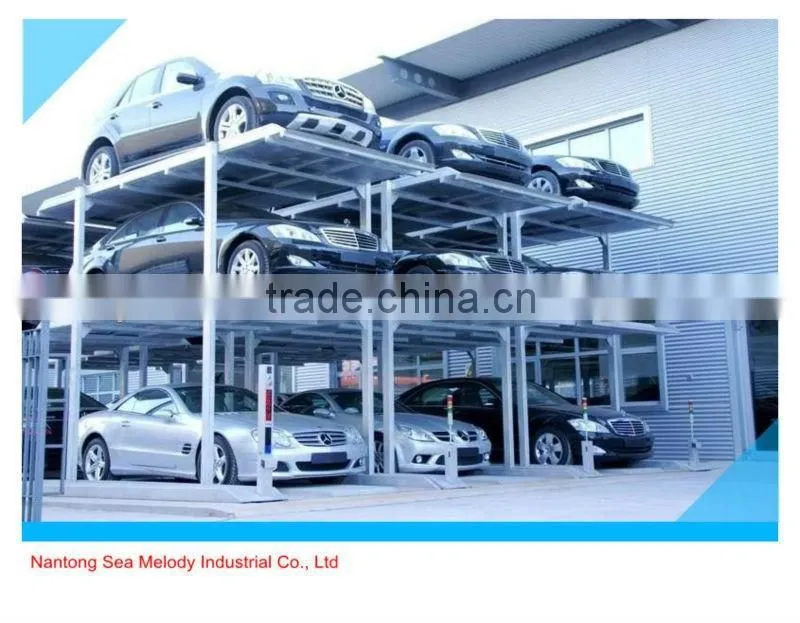 High efficiency stack parking system
