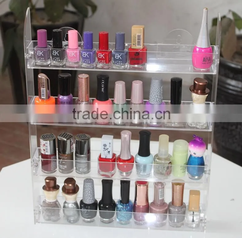 wholesale clear acrylic nail polsih display
