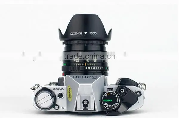 Hot Selling Flower Petal Camera Lens Hood 58mm
