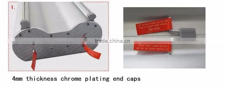 hot sale 80*200 retractable pull up stand