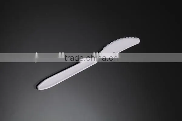 white plastic knife,disposable plastic knife