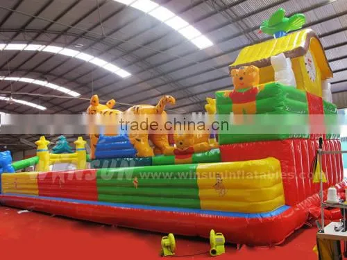 Best quality durable amusement sport games inflatables fun city with CE EN71 approved for outdoor use