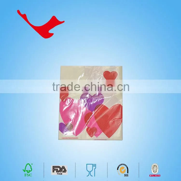 wedding decorations disposable tableware of printed paper plate