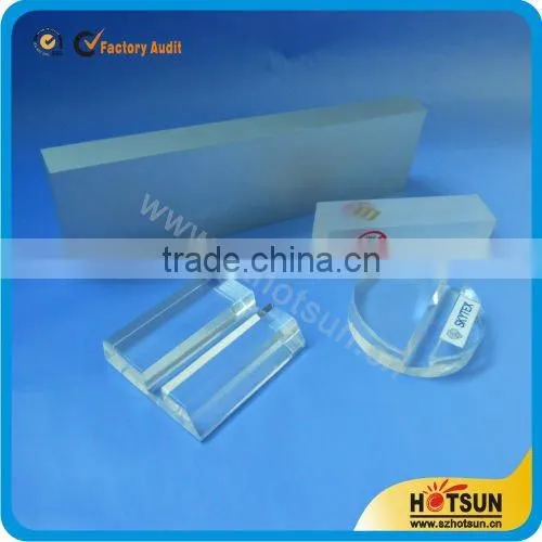 engraved acrylic brand block/engraved acrylic block/solid acrylic block