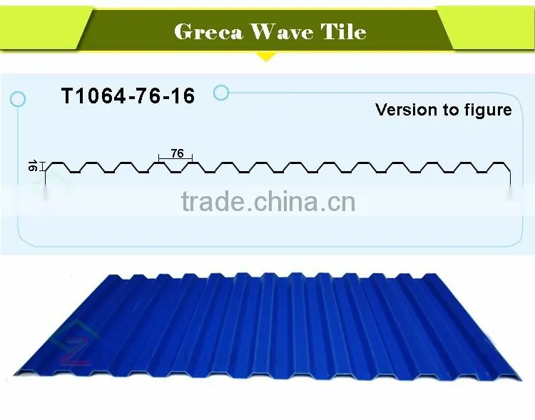 2016 new products long service life building materials cheap roof tiles prices PVC online shopping india