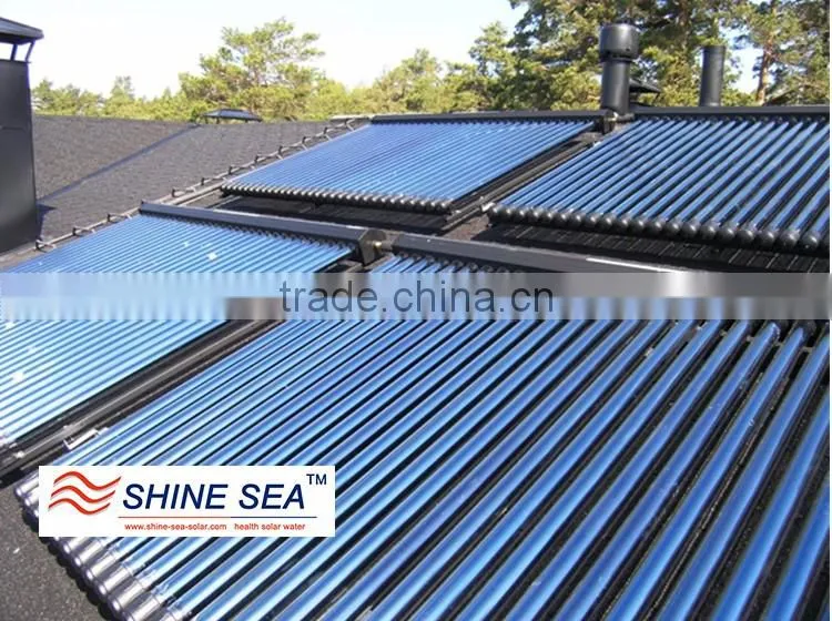 best selling heat pipe solar collector for swimming pool