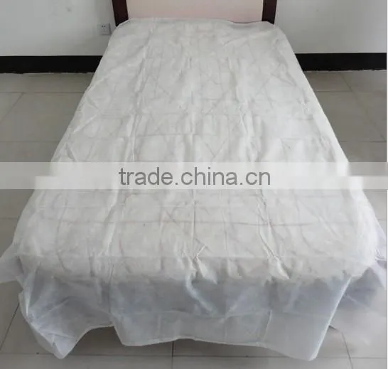 plain disposable non-woven bed sheet