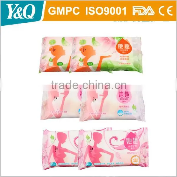 Disposable Lemon Scented Hand Wipe