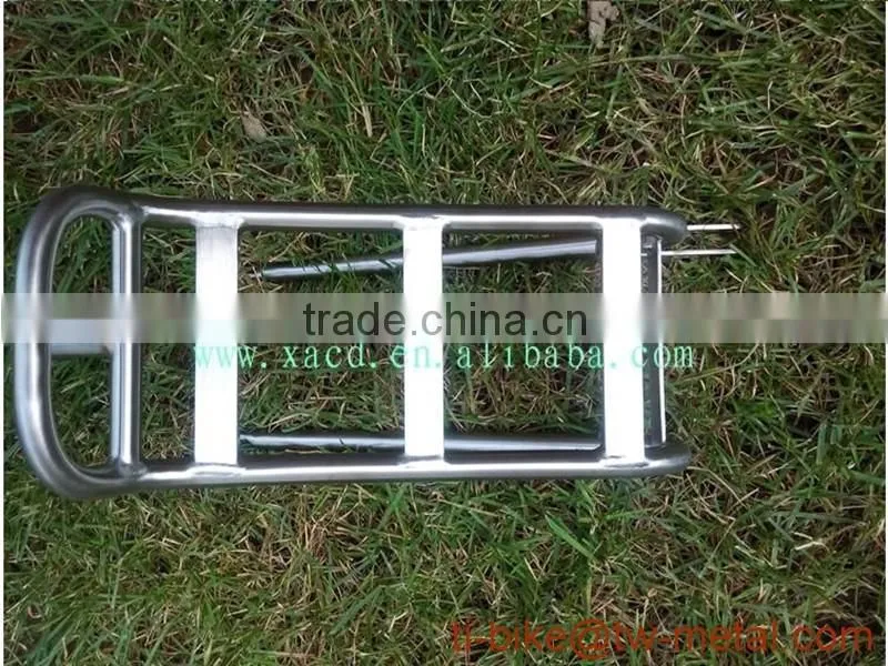 Super light titanium bicycle front rack customized ti luggage carrier & bag holder cheap ti bike front rack made in china