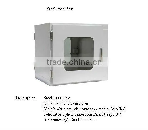 JOWELL&Mechanical interlock/electronic interlock Cleanroom,electronic Pass box