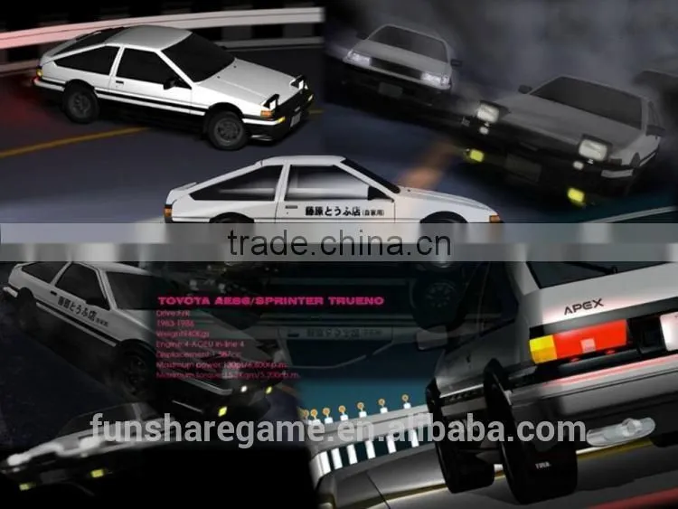 Initial D Arcade Machine / Initial D6 Arcade Machine / Japanese Arcade Machines