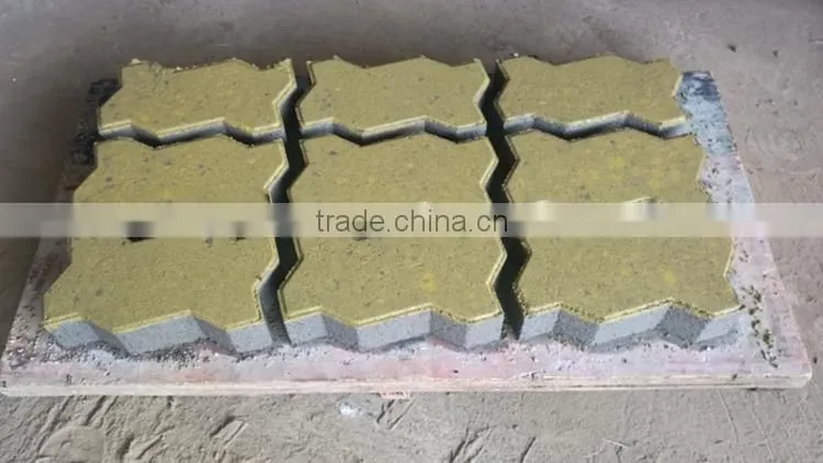 diesel engine and electric hydraulic block machine QT4-40