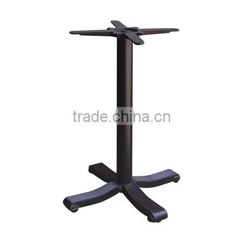 2016 Guangzhou wholesale furniture cast iron dining restaurant table base 4 legs