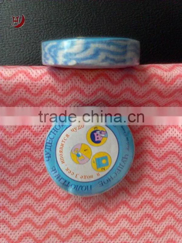 High quality nonwoven compressed towel