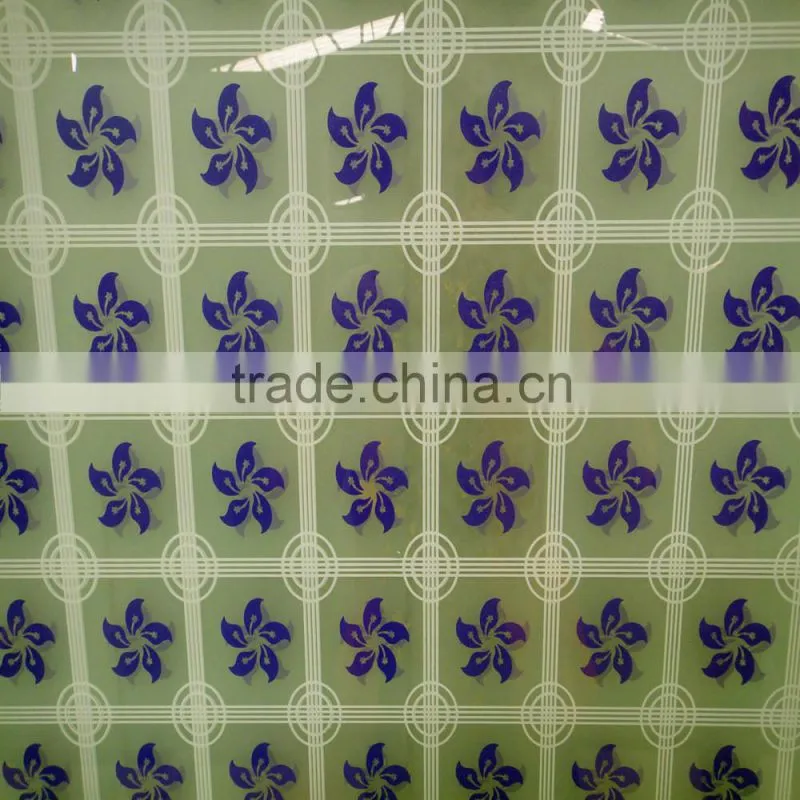 4mm 5mm door window silkscreen printing glass