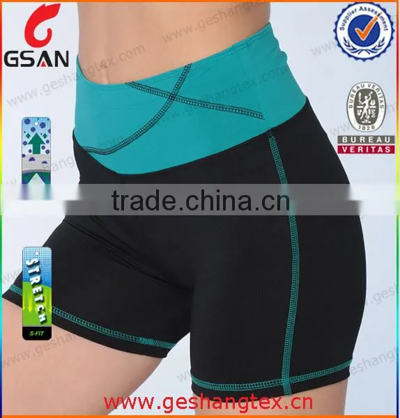 Quick dry lady high waist ladies shorts