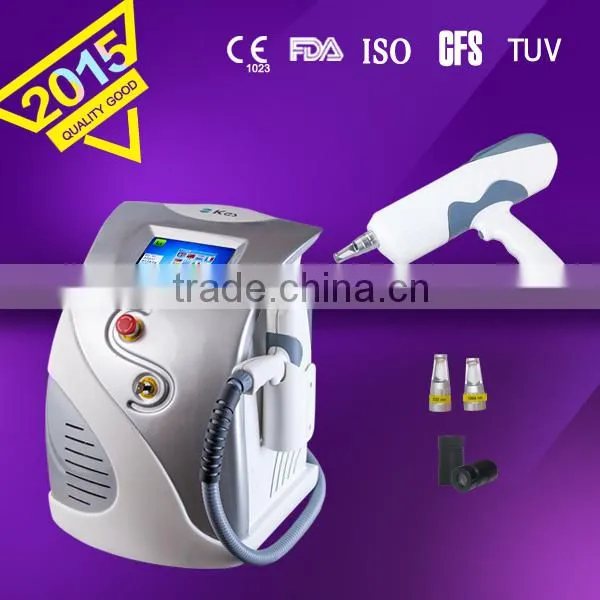 Mini laser 2015 Newest nd yag laser Hot selling EO Q Switch Nd:YAG laser machine