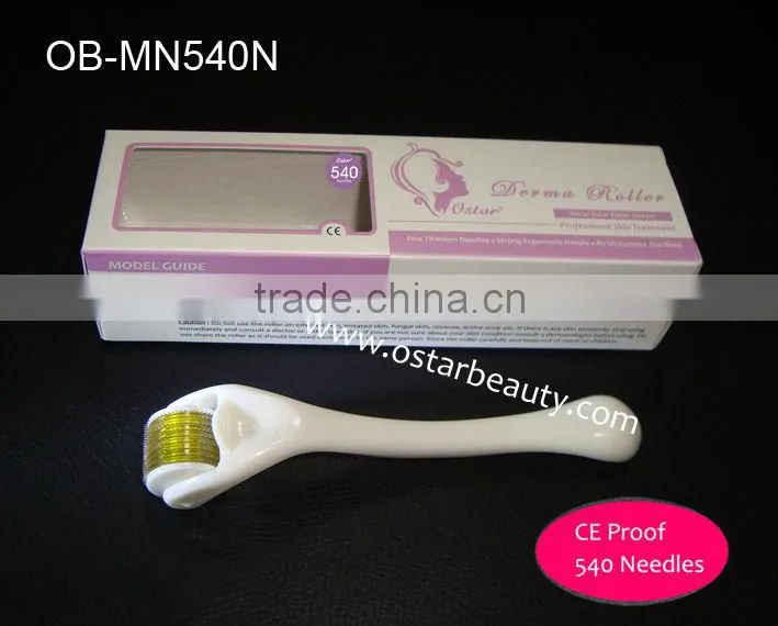 HOT 540 needles titanium derma roller / micro needle machine OB-540N