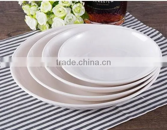 bulk white melamine christmas plates dinner plates