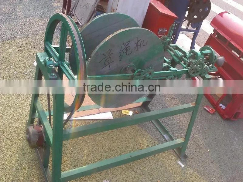 Neweek farm use electric semi-automatic straw rope braiding making machine