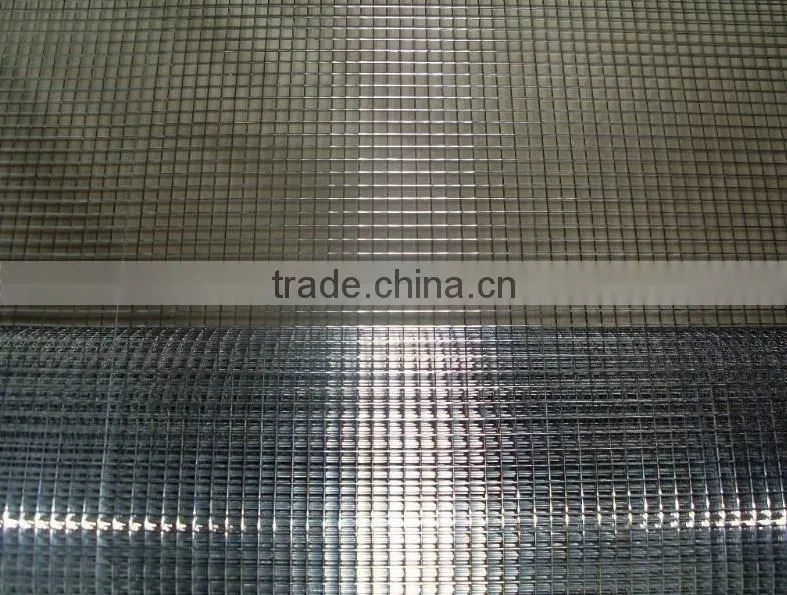 electro-galvanized 1/2 inch mesh welded wire mesh for construction