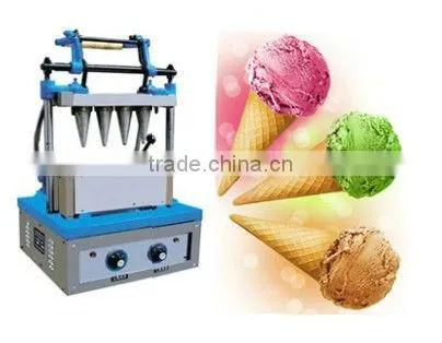 ice cream cone filling ice cream cone waffle making ice cream cone maker machine