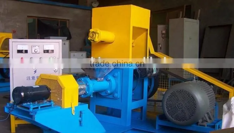 Organic floating fish feed machinery/floating fish feed extruder