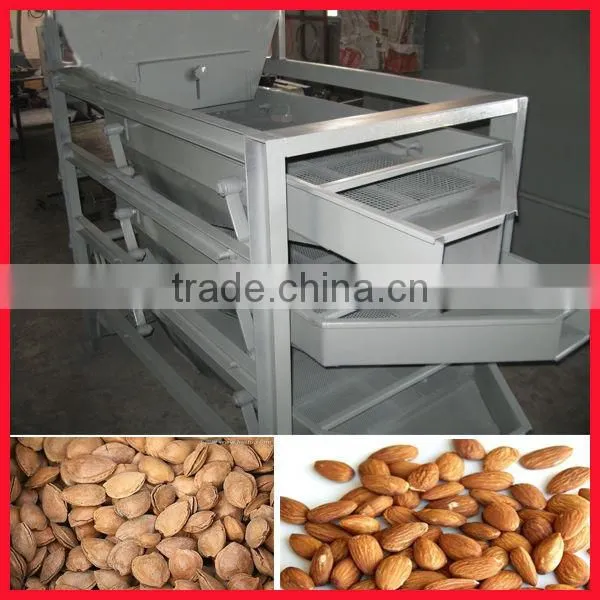 Automatic almond shell and kernel separating machine for sale