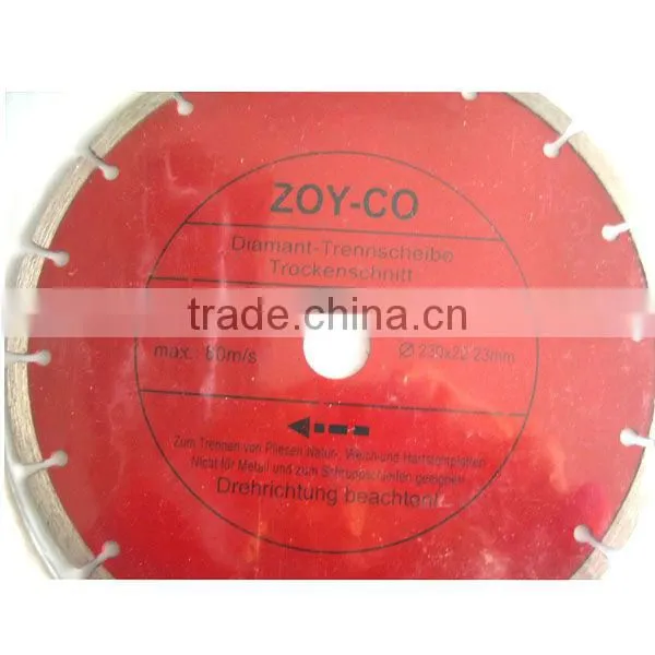 Diamond Saw Blade With Red Color