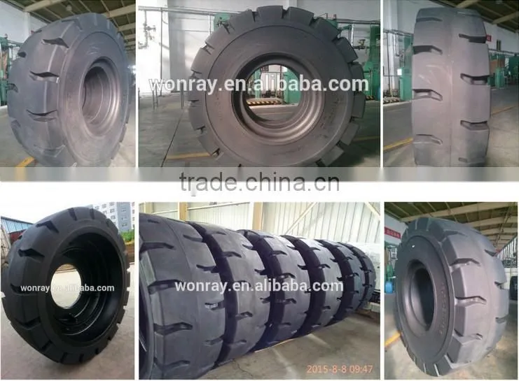 solid tyes 18.00x25 18.00-25 Solid Rubber Tires For Hyster Masted Container Handlers H1150HD-CH With Long Warranty