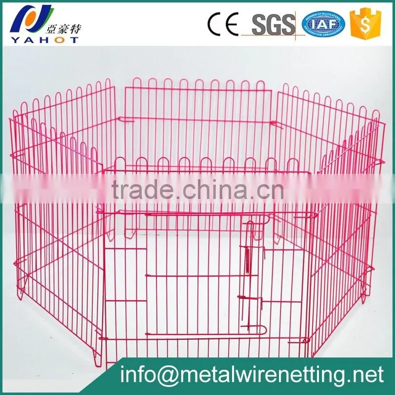 PVC Coated Iron Fence Dog Kennel Factory Direct