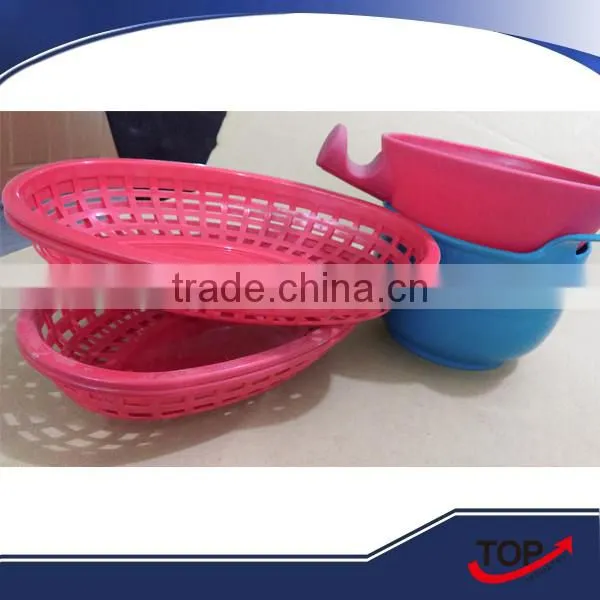 2016 plastic basket for dried fruit/candy/snacks/perforated plastic baskets