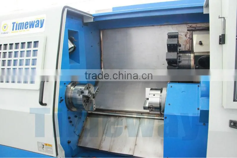 Double Spindle CNC Lathe Machine AK-25DS